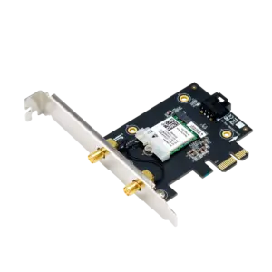 ASUS PCIE-AX1800 Angled Front View
