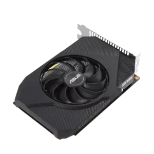 ASUS Phoenix NVIDIA GeForce GTX 1650 V2 OC Angled Front View