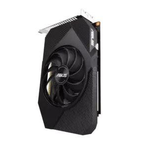 ASUS Phoenix NVIDIA GeForce GTX 1650 V2 OC Angled Vertical View
