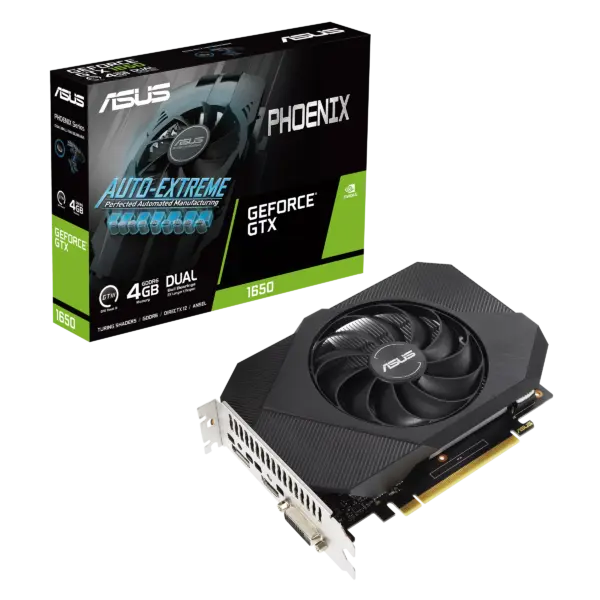 ASUS Phoenix NVIDIA GeForce GTX 1650 V2 Box View