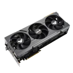 ASUS TUF Gaming NVIDIA GeForce RTX 4080 OC Angled Front View