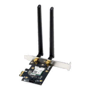 ASUS PCE-AX3000 Angled Antenna View