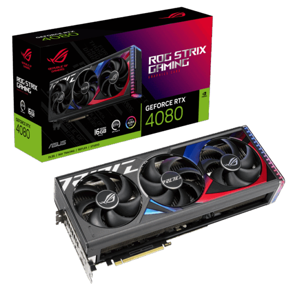 ASUS ROG Strix NVIDIA GeForce RTX 4080 Box View