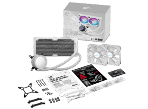 ASUS ROG Ryuo III 240 ARGB White Edition Box View