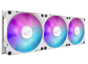 ASUS ROG Ryuo III 360 ARGB White Edition Fan View