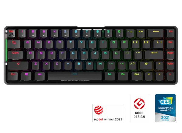 ASUS ROG Falchion Cherry MX Red Switches Wireless Mechanical Gaming Keyboard