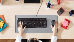 Logitech K120 Plug-and-Play USB Keyboard