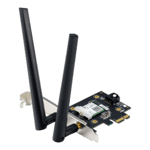 ASUS PCE-AX3000 Angled Antenna View