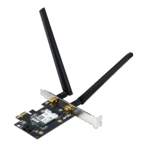 ASUS PCE-AX3000 Angled Antenna View