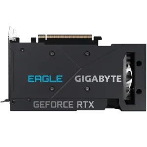 Gigabyte NVIDIA GeForce RTX 3050 EAGLE OC Backplate View