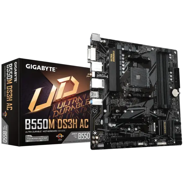 GIGABYTE B550M DS3H AC