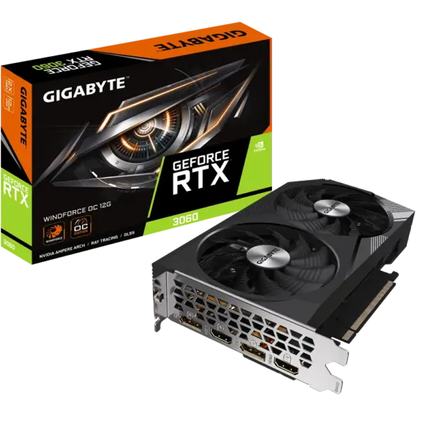 Gigabyte NVIDIA GeForce RTX 3060 WINDFORCE OC