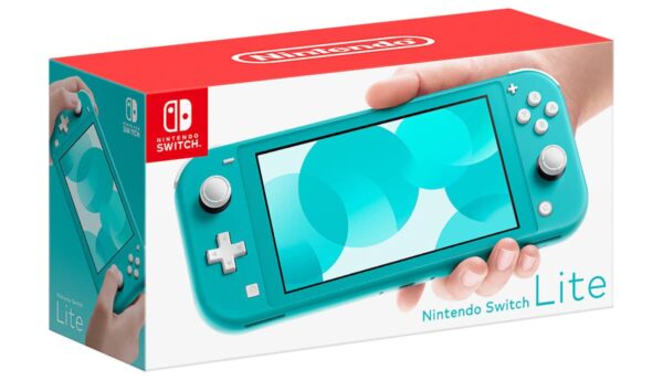Nintendo Switch Lite - Turquoise Box View