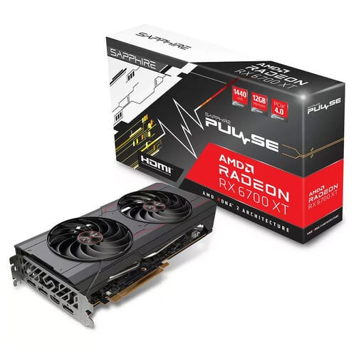 Sapphire PULSE AMD Radeon RX 6700 XT V2