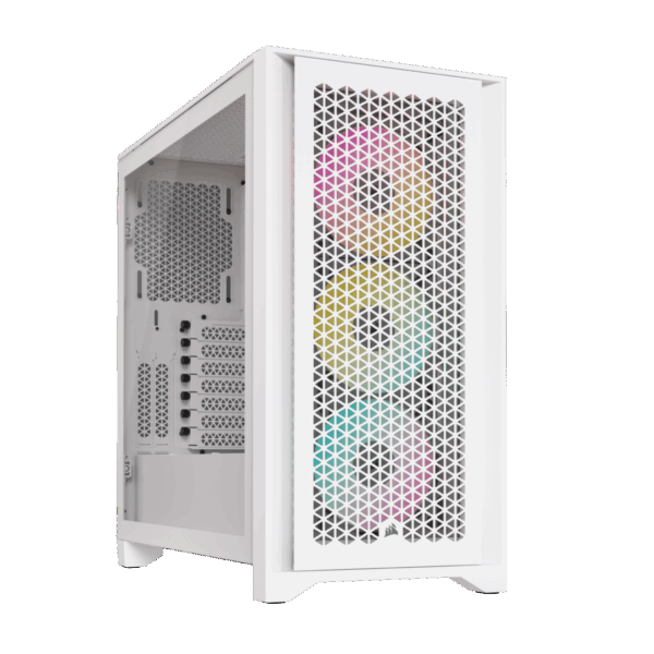 Corsair iCUE 4000D RGB AIRFLOW White