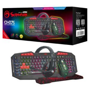 Marvo Scorpion CM375 4-in-1 Gaming Bundle
