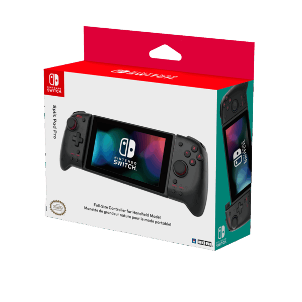 Nintendo Switch HORI Split Pad Pro Controller - Transparent Black