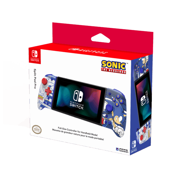 Nintendo Switch HORI Split Pad Pro Controller - Sonic