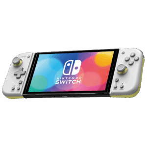 Nintendo Switch HORI Split Pad Compact Controller - Light Grey & Yellow