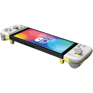 Nintendo Switch HORI Split Pad Compact Controller - Light Grey & Yellow