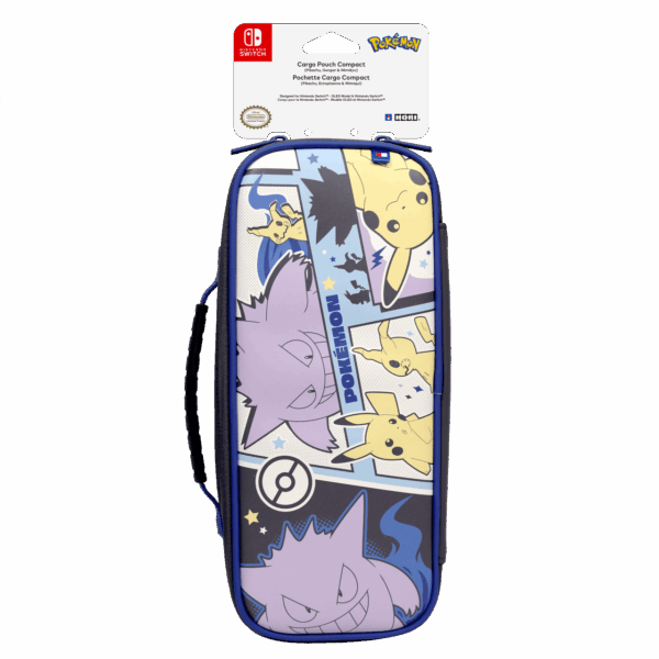 Nintendo Switch HORI Pikachu, Gengar & Mimikyu Compact Cargo Pouch