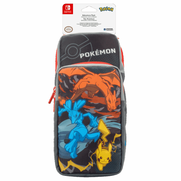 Nintendo Switch HORI Charizard, Lucario & Pikachu Adventure Pack