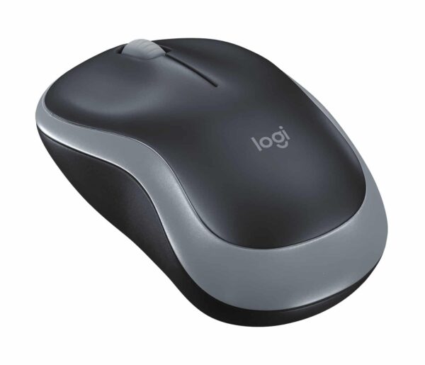 Logitech M185 Wireless Notebook Mouse – Black/Grey
