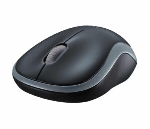 Logitech M185 Wireless Notebook Mouse – Black/Grey