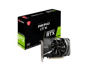 MSI NVIDIA GeForce RTX 3060 AERO ITX 12G OC GDDR6 Graphics Card