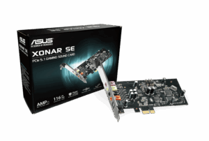 ASUS Xonar SE - 5.1 PCIe Gaming Sound Card