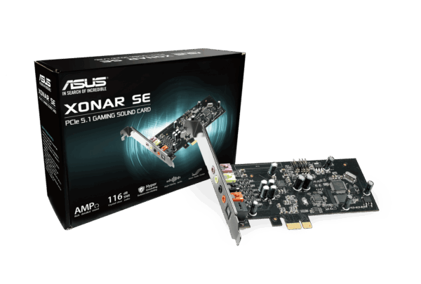 ASUS Xonar SE - 5.1 PCIe Gaming Sound Card