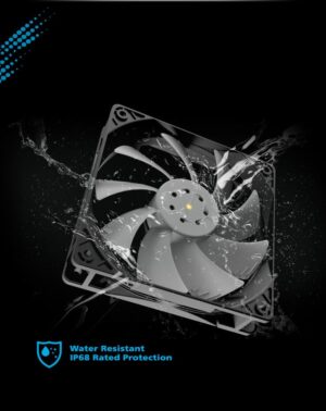 Akasa OTTO SC12 120mm PWM Grey Fan