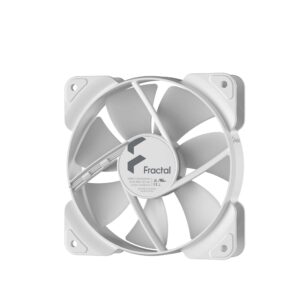 Fractal Design Aspect 12 RGB PWM 120mm White Case Fan Single Pack
