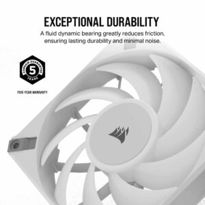 Corsair iCUE AF120 RGB ELITE 120mm PWM White Single Fan Expansion Pack