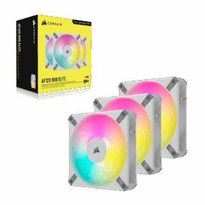 Corsair iCUE AF120 RGB ELITE 120mm PWM White