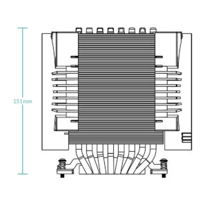 Arctic Freezer 4U SP3 Compact Server CPU Cooler