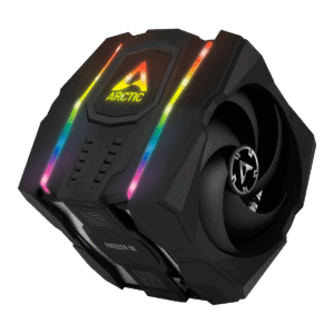 Arctic Freezer 50 Dual Tower ARGB Heatsink & Fan, Intel & AMD Sockets CPU Cooler