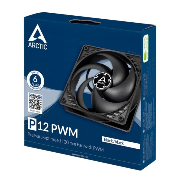 Arctic P12 PWM 120mm Black
