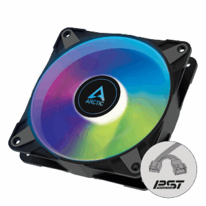 Arctic P12 PWM PST A-RGB 120mm Black