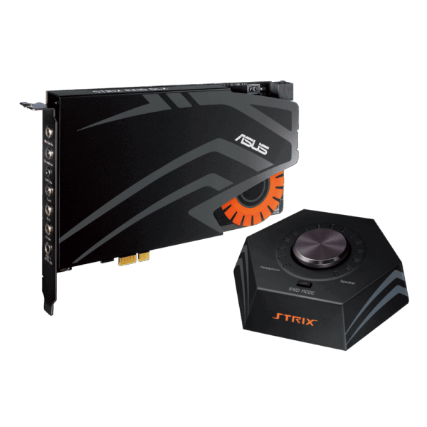 ASUS Strix Raid DLX - 7.1 PCIe Gaming Sound Card