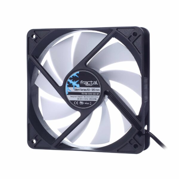 Fractal Design Silent Series R3 120mm Black & White