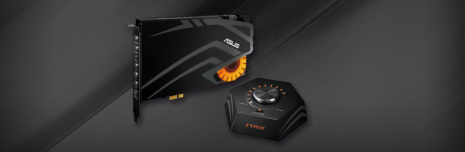 ASUS Strix Raid DLX - 7.1 PCIe Gaming Sound Card