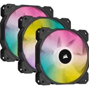 Corsair iCUE SP120 RGB ELITE Performance 120mm PWM Black