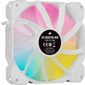 Corsair iCUE SP120 RGB ELITE Performance 120mm PWM White