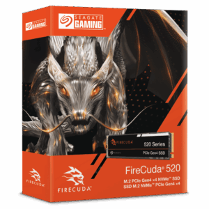 Seagate FireCuda 520 2TB M.2 PCIe Gen 4 NVMe SSD