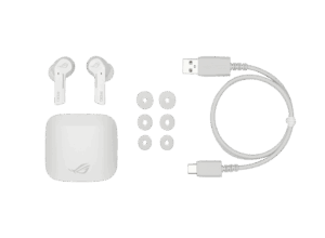 ASUS ROG Cetra True Wireless Gaming Earphones - Moonlight White