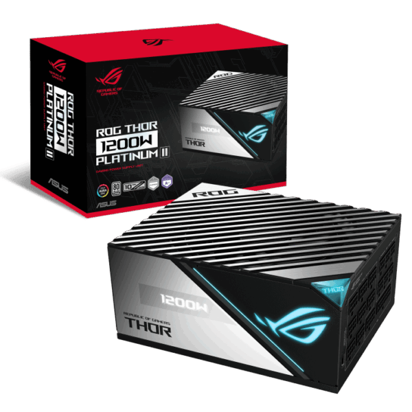 ASUS ROG THOR 1200W Platinum II - 1200W 80 PLUS Platinum Fully Modular PSU