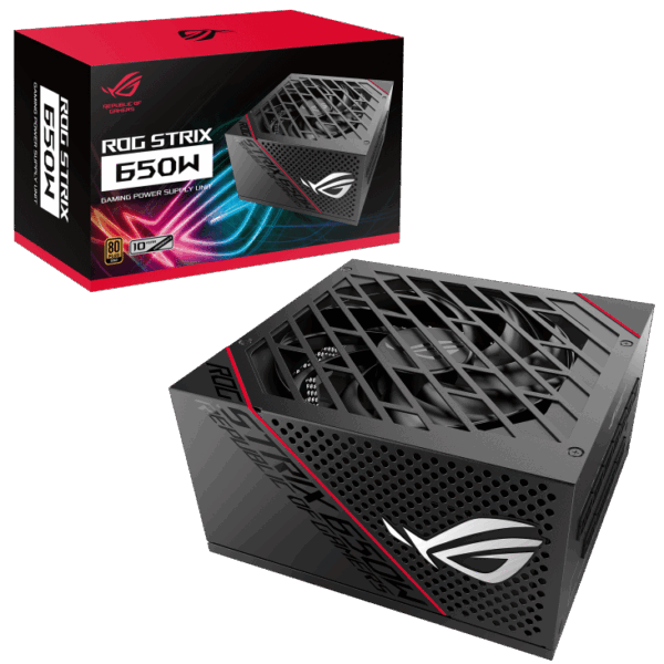 ASUS ROG STRIX 650W – 80 PLUS Gold Fully Modular PSU