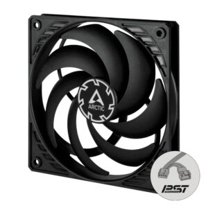 Arctic P12 Slim PWM PST 120mm Black