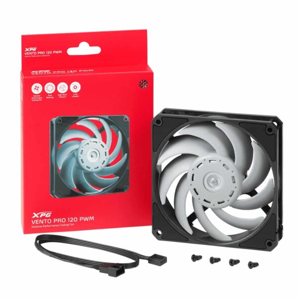 ADATA XPG VENTO PRO 120 PWM Black Case Fan Single Pack